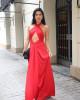 Vestido Vellany Longo Vermelho