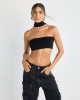 Cropped Santana Preto