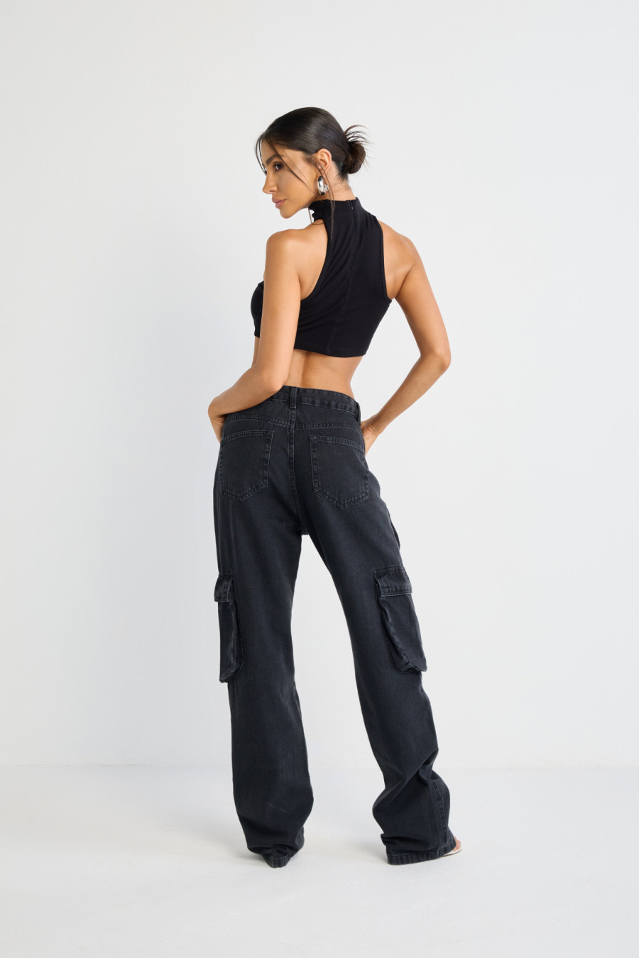 Cropped Santana Preto