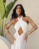 Vestido Vellany Longo Off White