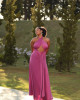 Vestido Vellany Longo Fúcsia Vestido Vellany Longo Fúcsia
