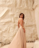 Vestido Vellany Longo Nude