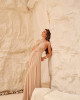 Vestido Vellany Longo Nude