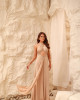 Vestido Vellany Longo Nude