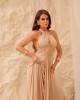 Vestido Vellany Longo Nude