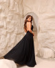 Vestido Vellany Longo Preto