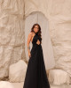 Vestido Vellany Longo Preto