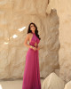 Vestido Vellany Longo Fúcsia Vestido Vellany Longo Fúcsia