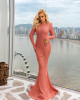 Vestido Elizabeth Longo Rosa Vestido Elizabeth Longo Rosa