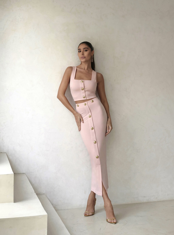 Conjunto Saia Brett Vermelho