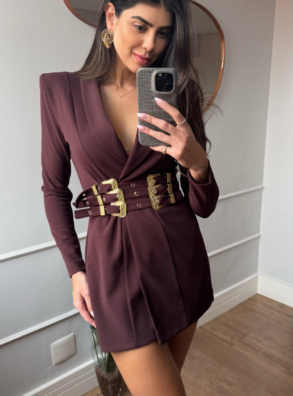 Macaquinho Elliot Marrom