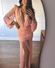 Vestido Leika Longo Rosé