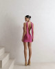 Vestido Selene Curto Pink