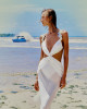Vestido Harriet Longo Off White
