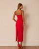 Vestido Lady Midi Vermelho